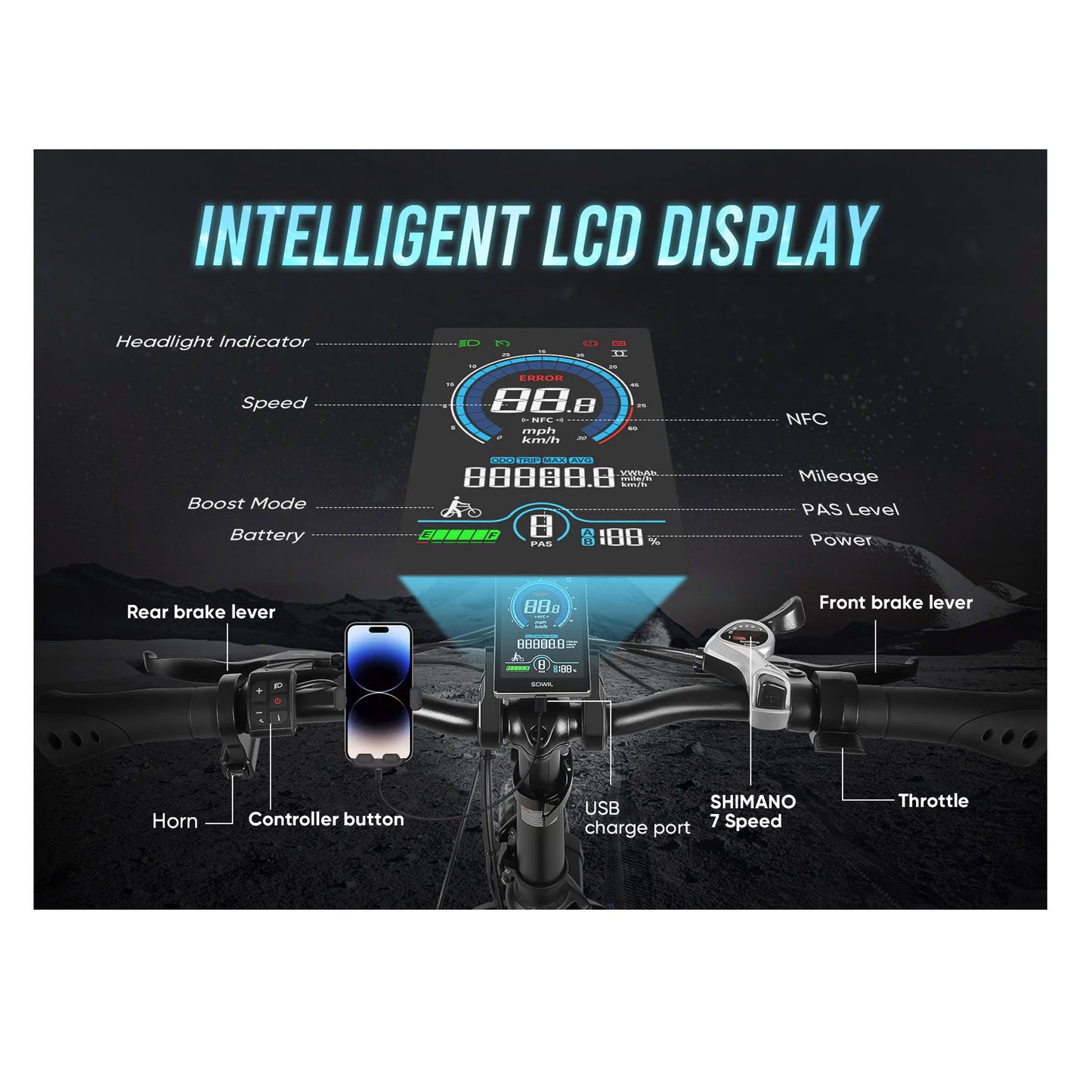 Samebike LOTDM200-II