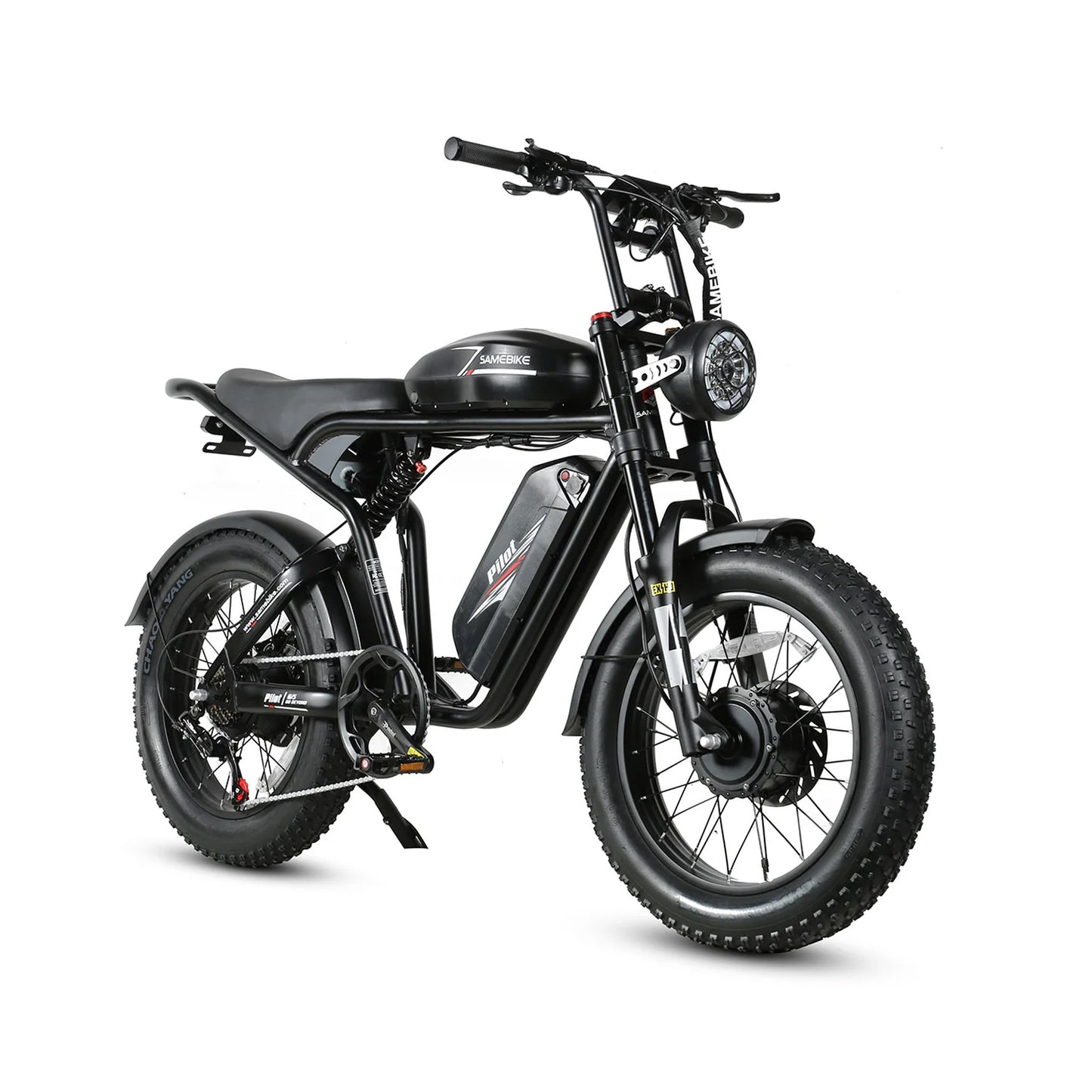 Samebike M20 electric bike detail view