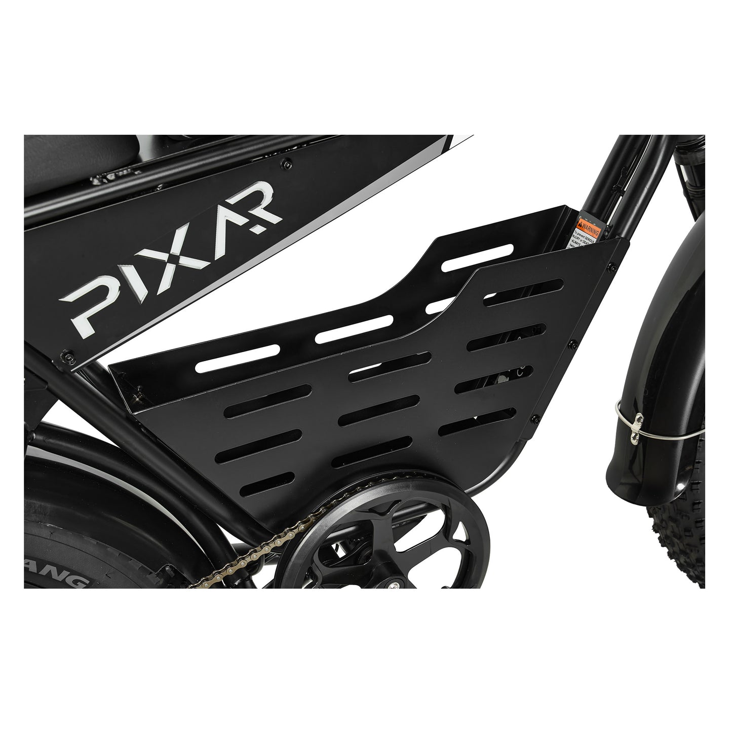PIXAR SuperV electric bike storage detail