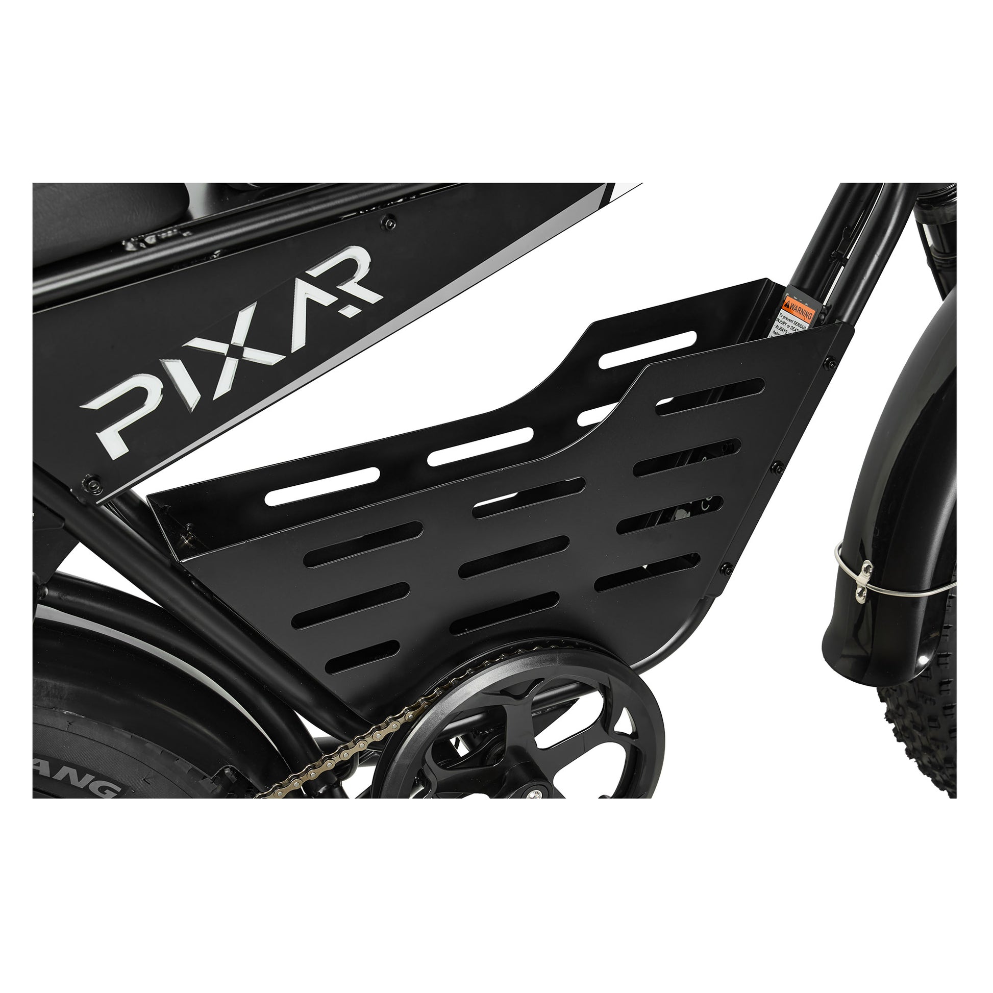 PIXAR SuperV electric bike storage detail