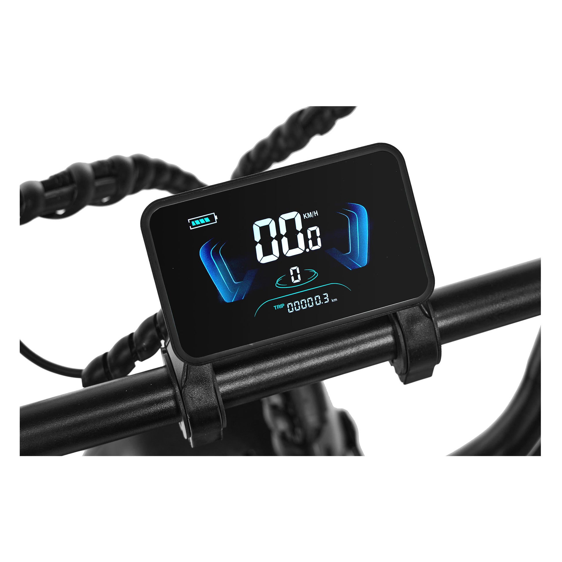 PIXAR SuperV e-bike display and controls