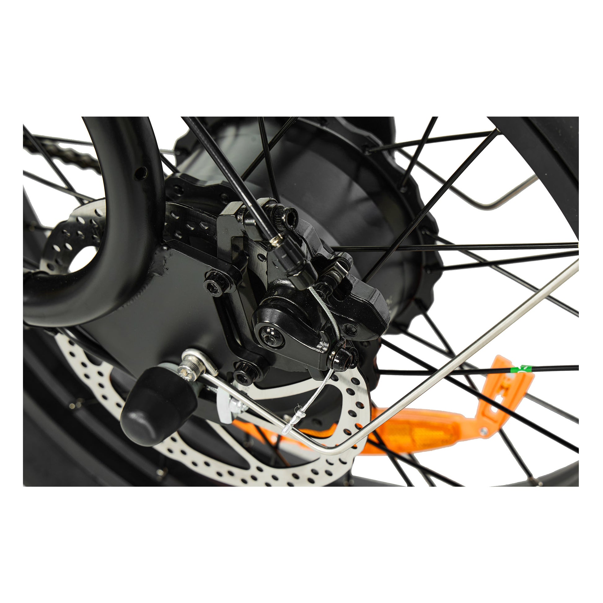 PIXAR SuperV e-bike gear shifter detail