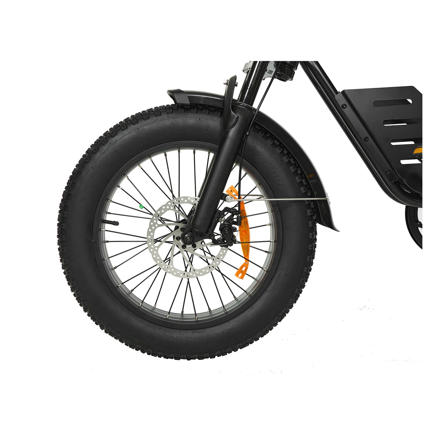 PIXAR SuperV e-bike suspension detail