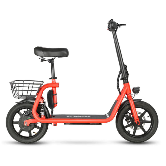 Samebike SM-C02 Foldable Electric Scooter with Seat